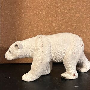 Vintage White Polar Bear Figurine